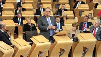 Former First MInister Alex Salmond MSP